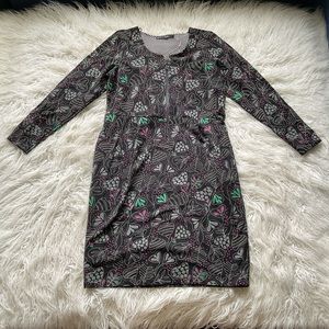 Gudrun Sjoden Lagenlook Boho Paisley Shift Dress
